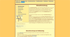 Desktop Screenshot of ahnenforschung.edalon.net
