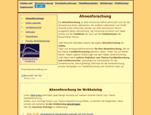Tablet Screenshot of ahnenforschung.edalon.net